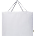 White - Back - Odessa Recycled Cotton Tote Bag