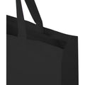 Solid Black - Lifestyle - Odessa Recycled Cotton Tote Bag