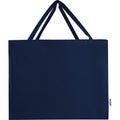 Navy - Back - Odessa Recycled Cotton Tote Bag