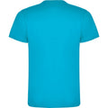 Turquoise - Back - Roly Mens Dogo Premium T-Shirt