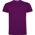 Purple - Front - Roly Mens Dogo Premium T-Shirt