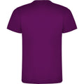 Purple - Back - Roly Mens Dogo Premium T-Shirt