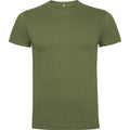 Military Green - Front - Roly Mens Dogo Premium T-Shirt