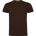 Chocolate - Front - Roly Mens Dogo Premium T-Shirt