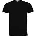 Solid Black - Front - Roly Mens Dogo Premium T-Shirt