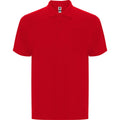 Red - Front - Roly Unisex Adult Centauro Premium Short-Sleeved Polo Shirt