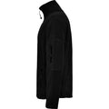 Solid Black - Lifestyle - Roly Mens Luciane Full Zip Fleece Jacket