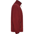 Garnet - Side - Roly Mens Luciane Full Zip Fleece Jacket