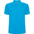 Turquoise - Front - Roly Childrens-Kids Pegaso Premium Short-Sleeved Polo Shirt