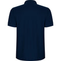 Navy Blue - Back - Roly Childrens-Kids Pegaso Premium Short-Sleeved Polo Shirt