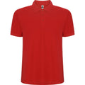 Red - Front - Roly Childrens-Kids Pegaso Premium Short-Sleeved Polo Shirt