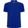 Blue - Front - Roly Childrens-Kids Pegaso Premium Short-Sleeved Polo Shirt