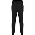 Solid Black - Front - Roly Childrens-Kids Adelpho Trousers