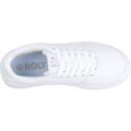 White - Close up - Roly Unisex Adult Baylor Trainers