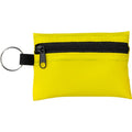 Yellow - Back - Valdemar Keyring First Aid Kit (Pack of 16)