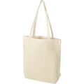 Natural - Front - Orissa Organic 10L Tote Bag