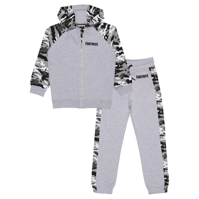 Fortnite Boys Camo Emotes Hoodie And Joggers Set Discounts on great Brands