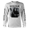 White - Front - Burzum Unisex Adult Anthology 2018 Long-Sleeved T-Shirt