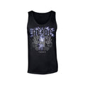 Black - Front - AC-DC Mens Plug Me In Tank Top