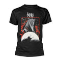 Black - Front - Gojira Unisex Adult Grim Moon Organic Cotton T-Shirt