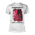 White - Front - Therapy? Unisex Adult Opal Mantra T-Shirt