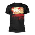 Black - Front - Jesu Unisex Adult Heart Ache T-Shirt
