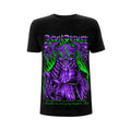 Black - Front - DevilDriver Unisex Adult Judge Neon Photograph Logo T-Shirt