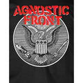 Black - Lifestyle - Agnostic Front Unisex Adult Against All Eagle T-Shirt