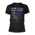Black - Front - Fear Factory Unisex Adult Demanufacture T-Shirt