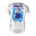 White - Back - Metallica Unisex Adult Ride The Lightning T-Shirt