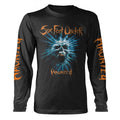 Black - Front - Six Feet Under Unisex Adult Haunted Long-Sleeved T-Shirt