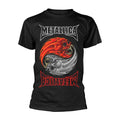 Black - Front - Metallica Unisex Adult Yin Yang T-Shirt