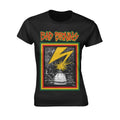 Black - Front - Bad Brains Womens-Ladies Capitol T-Shirt