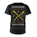 Black - Back - Marduk Unisex Adult Iron Dawn Back Print T-Shirt