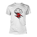 White - Front - The Hellacopters Unisex Adult Grace Cloud T-Shirt