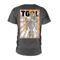 Grey - Back - Tool Unisex Adult Spectre Burst Skeleton T-Shirt