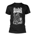Black - Front - Hooded Menace Unisex Adult Reanimated By Death T-Shirt
