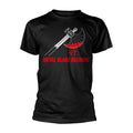 Black - Front - Metal Blade Records Unisex Adult Axe Logo T-Shirt