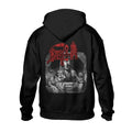 Black - Back - Death Unisex Adult Scream Bloody Gore Hoodie