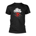 Black - Front - The Hellacopters Unisex Adult Cloud T-Shirt