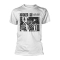 White - Front - Hüsker Dü Unisex Adult Land Speed Record T-Shirt