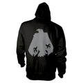 Black - Back - Hawkwind Unisex Adult Eagle Full Zip Hoodie