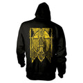 Black-Gold - Back - Hawkwind Unisex Adult Doremi Full Zip Hoodie