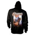 Black - Back - Saxon Unisex Adult Crusader Hoodie