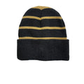 Black - Back - My Chemical Romance Stripe Logo Beanie