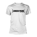 White - Front - Linkin Park Unisex Adult Logo T-Shirt