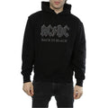 Black - Side - AC-DC Unisex Adult Back In Black Hoodie