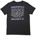 Black - Back - Bruce Springsteen Unisex Adult Tour ´84-´85 T-Shirt