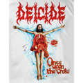 White - Lifestyle - Deicide Unisex Adult Once Upon The Cross T-Shirt
