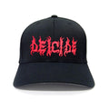 Black - Front - Deicide Logo Baseball Cap